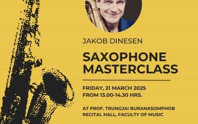 Saxophone Masterclass by Jakob Dinesen