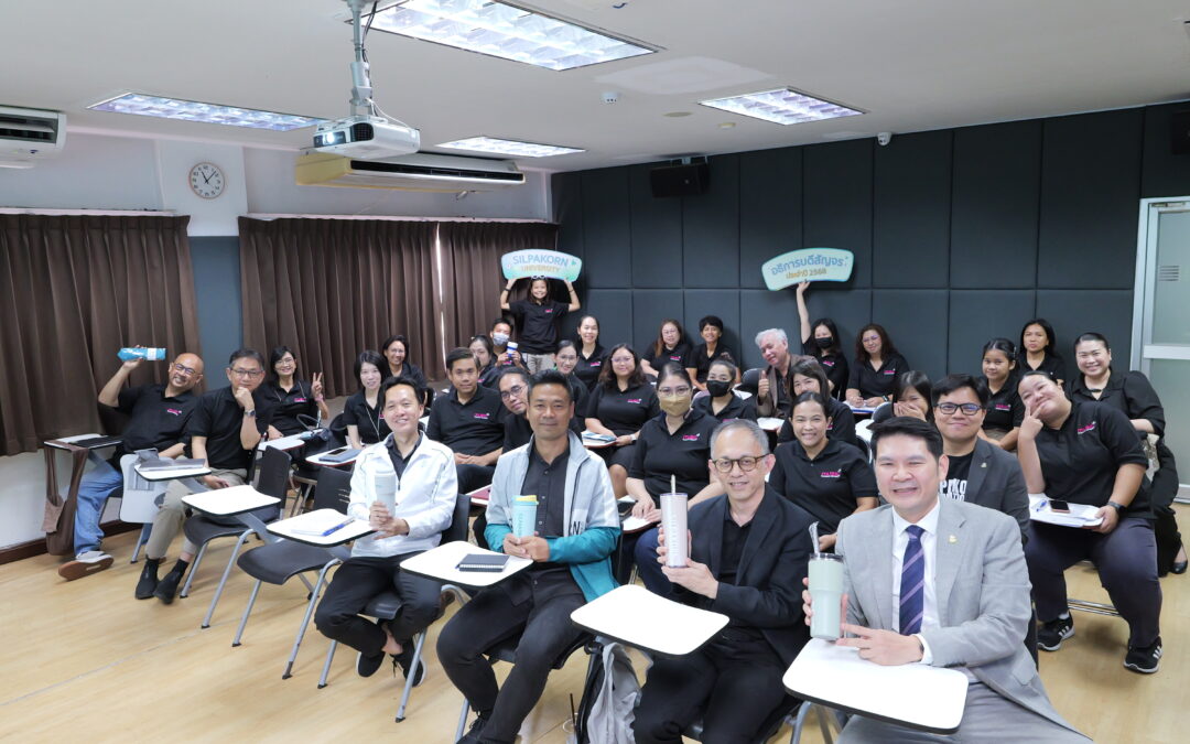 อธิการบดีมหาวิทยาลัยศิลปากร พร้อมคณะผู้บริหาร เยือนคณะดุริยางคศาสตร์ สื่อสารทิศทางการพัฒนามหาวิทยาลัย